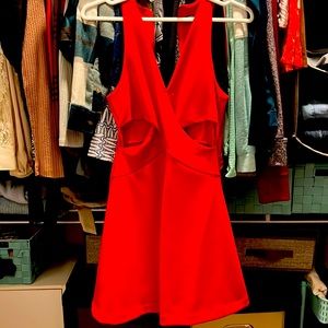 Express red cocktail dress. Size 0.